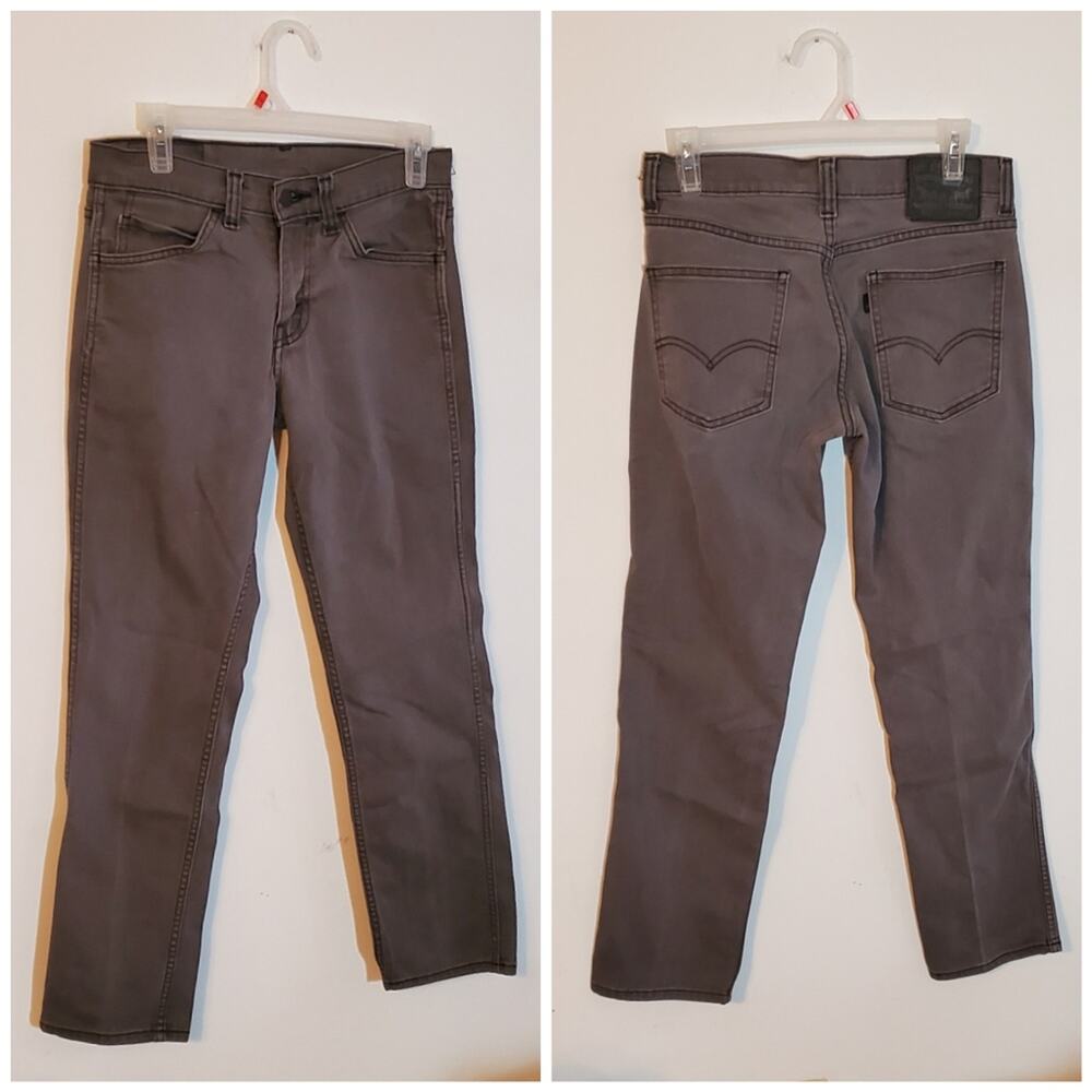 Levi's Grey 511 Slim Fit Men's Jeans 29x30 ~ Streamlined Fit ~ Classic